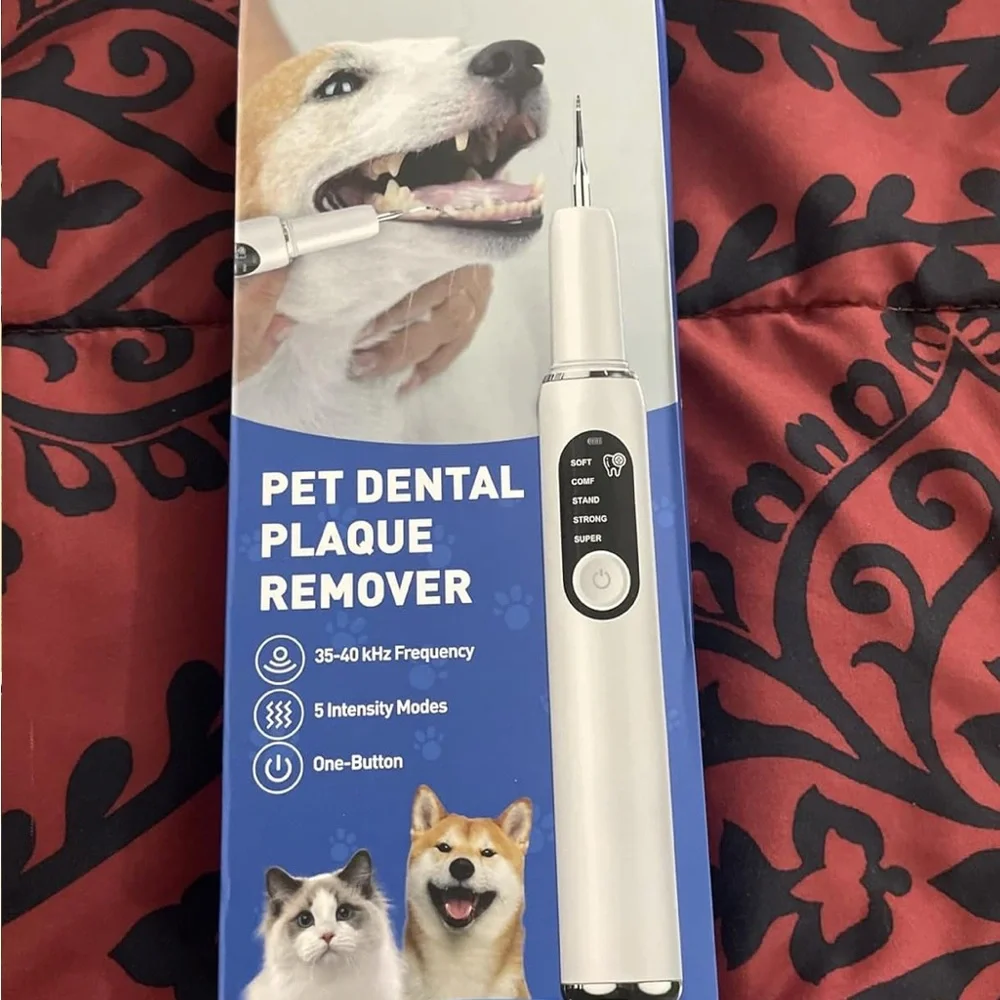 Pet Dental Plaque Remover Kit - White